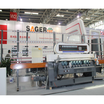 9motors PLC Control Glass Straight-Line Beveling Machine